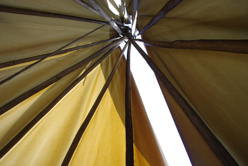 布吕隆 Les Tipis Du Bonheur De Vivre酒店 外观 照片